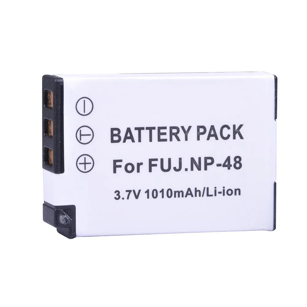 Replacement Li-ion Battery / Smart Charger for Fujifilm NP-48 and Fuji XQ1 XQ2 Camera