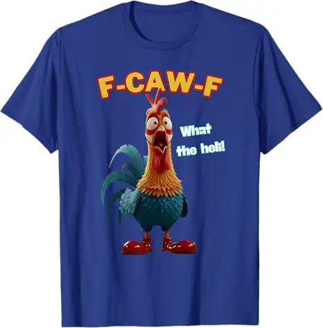 مضحك الدجاج F-CAW-F ما هيلي الدواجن الفكاهة تي شيرت Y2k الكمامة قائلا المحملة الجدة هدية مزرعة الحيوان الدجاج الجرافيك الزي