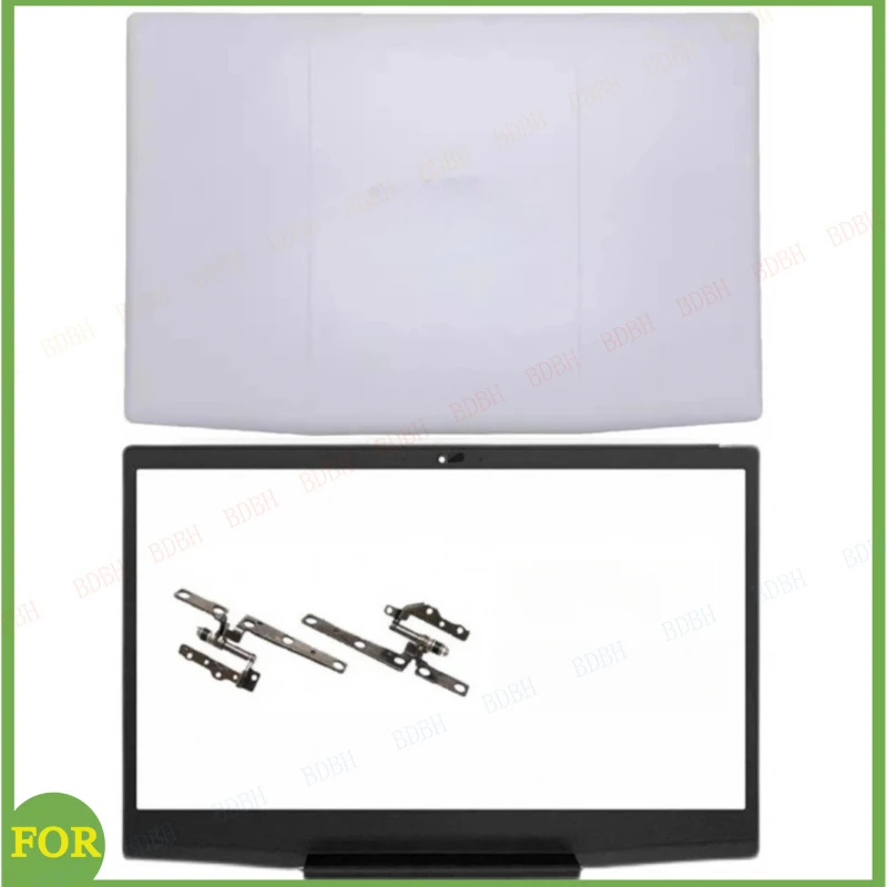 New For DELL G3 15 3590 3500 P89F LCD Back Cover Rear Lid Bezel Frame Hinges Laptop Case Screen Housing Cover White Shell 03HKFN