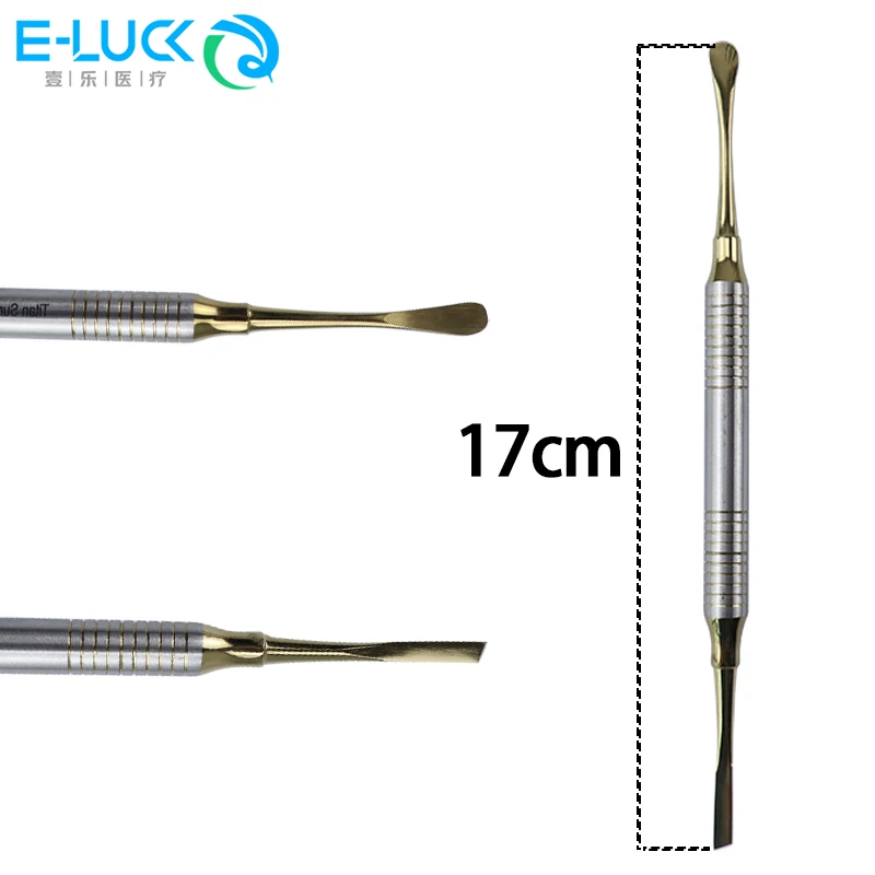 4 szt. Implant stomatologiczny podnośnik periodjalny ouble końcówki odblaskowy Splitter Separator instrumenty dentystyczne narzędzie chirurgiczne