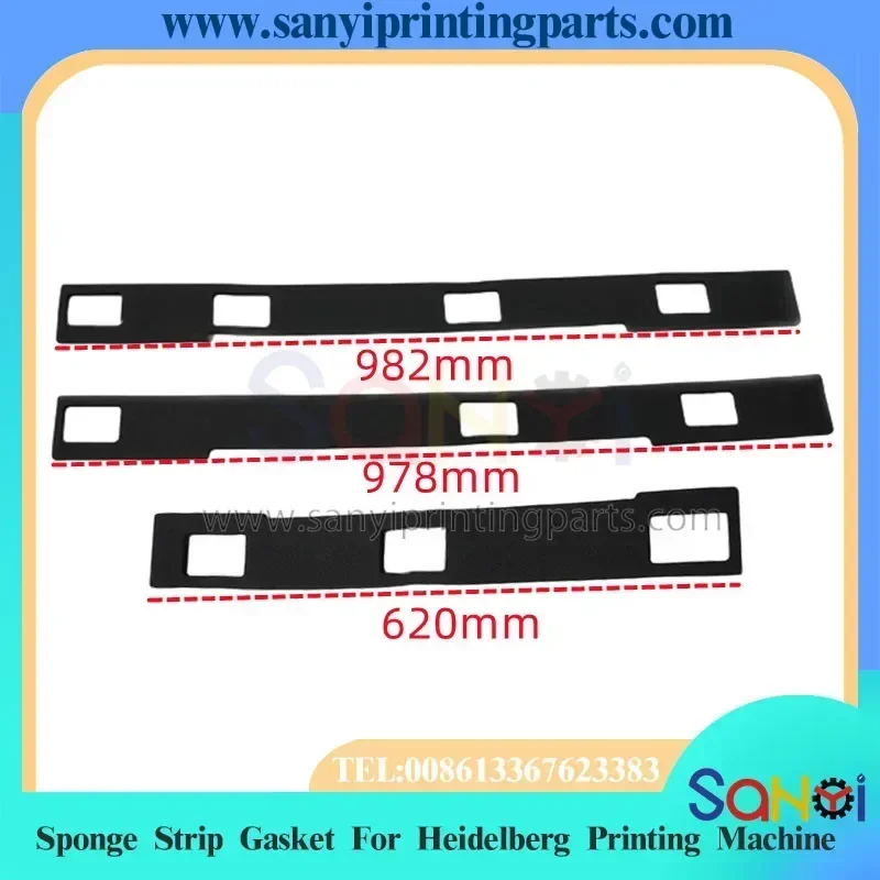 

Лучшее качество 93.012.141, C5.012.377, C5.012.376 Уплотнение губчатой ленты для печатной машины Heidelberg CD102 CD102 SM102