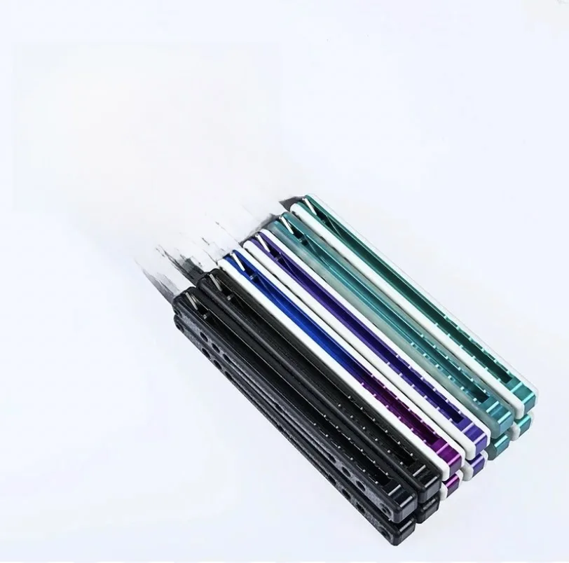 

Titus Nautilus Balisong Clone Trainer with G10 7075 Aluminum Handle 3CR13 Stainless Steel