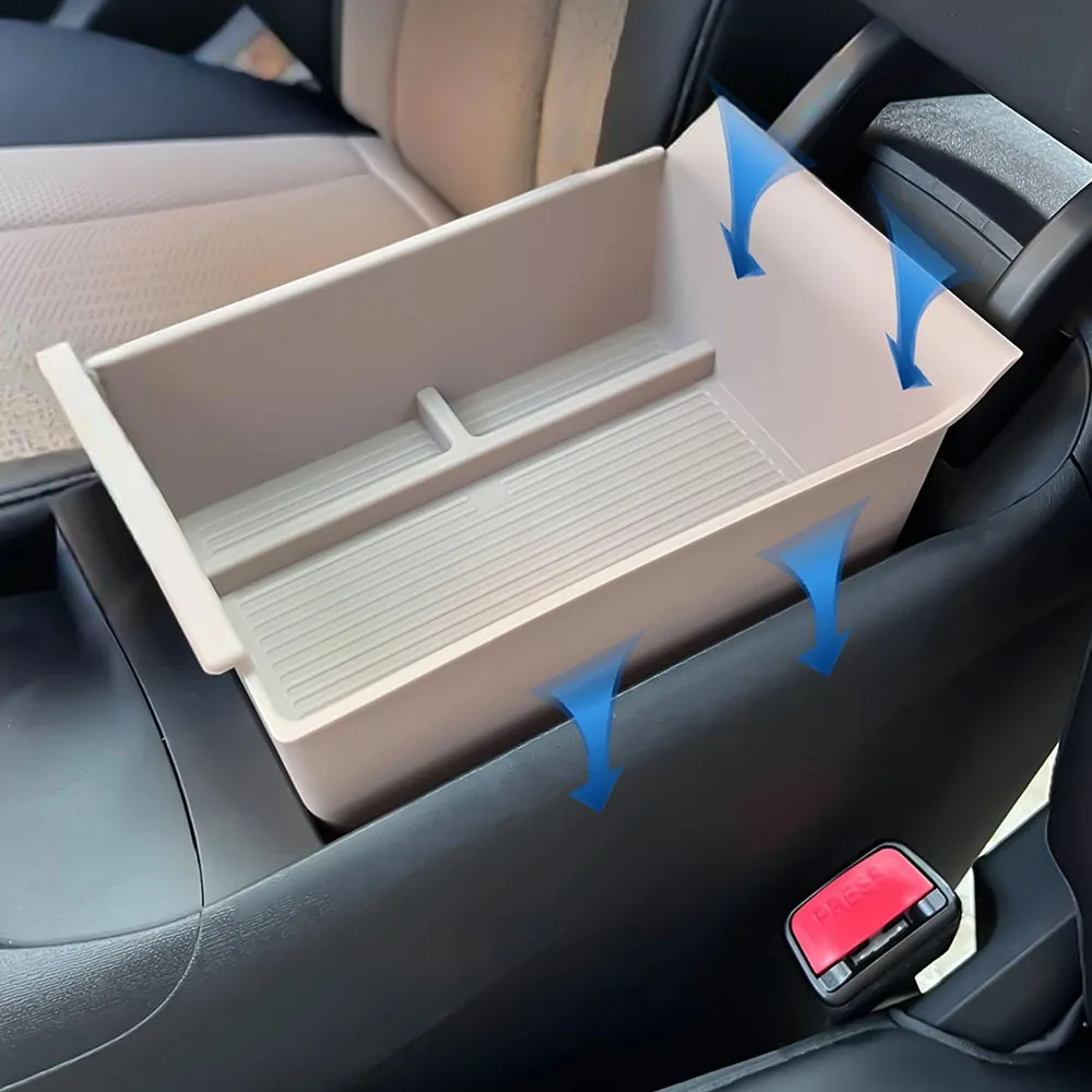 صندوق تخزين مسند الذراع للتحكم المركزي لـ BYD Dolphin Smart Driving Edition 2025 لوازم السيارات تخزين ملون السيارة الأصلي TPE