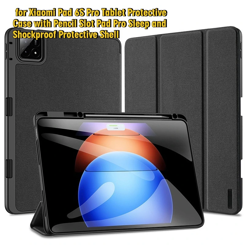 

Anti-shock Tablet Protective Case with Pencil Slot for Xiaomi Pad 6S Pro