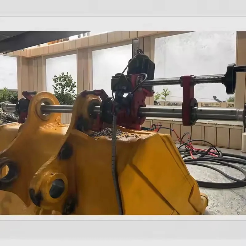 HCY Boring machine boring and welding integrated machine portable excavator bucket repair welding numerical control automatic