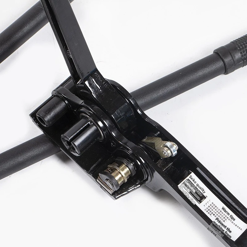 Flejadora de acero y plástico, máquina flejadora Manual integrada, tensor, alicates de flejado para embalaje