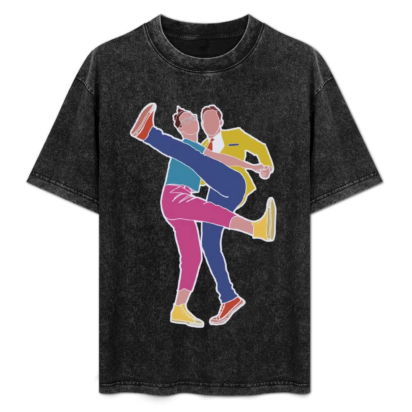 

The Adam and Máté Show - Pastels T-Shirt Stylish Print Short Sleeve Tee