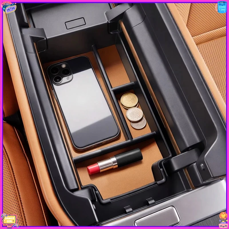 Plateau de rangement pour accoudoir central Chery iCAR V27 2026, boîte d'organisation de console cachée, accessoires de modification intérieure de voiture