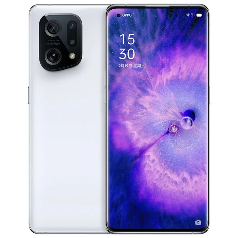 Oppo Find X5 5G telefon komórkowy Snapdragon 888 Android 12.0 6.55 calowy ekran 120HZ 80W ładowarka 50.0MP aparat używany telefon