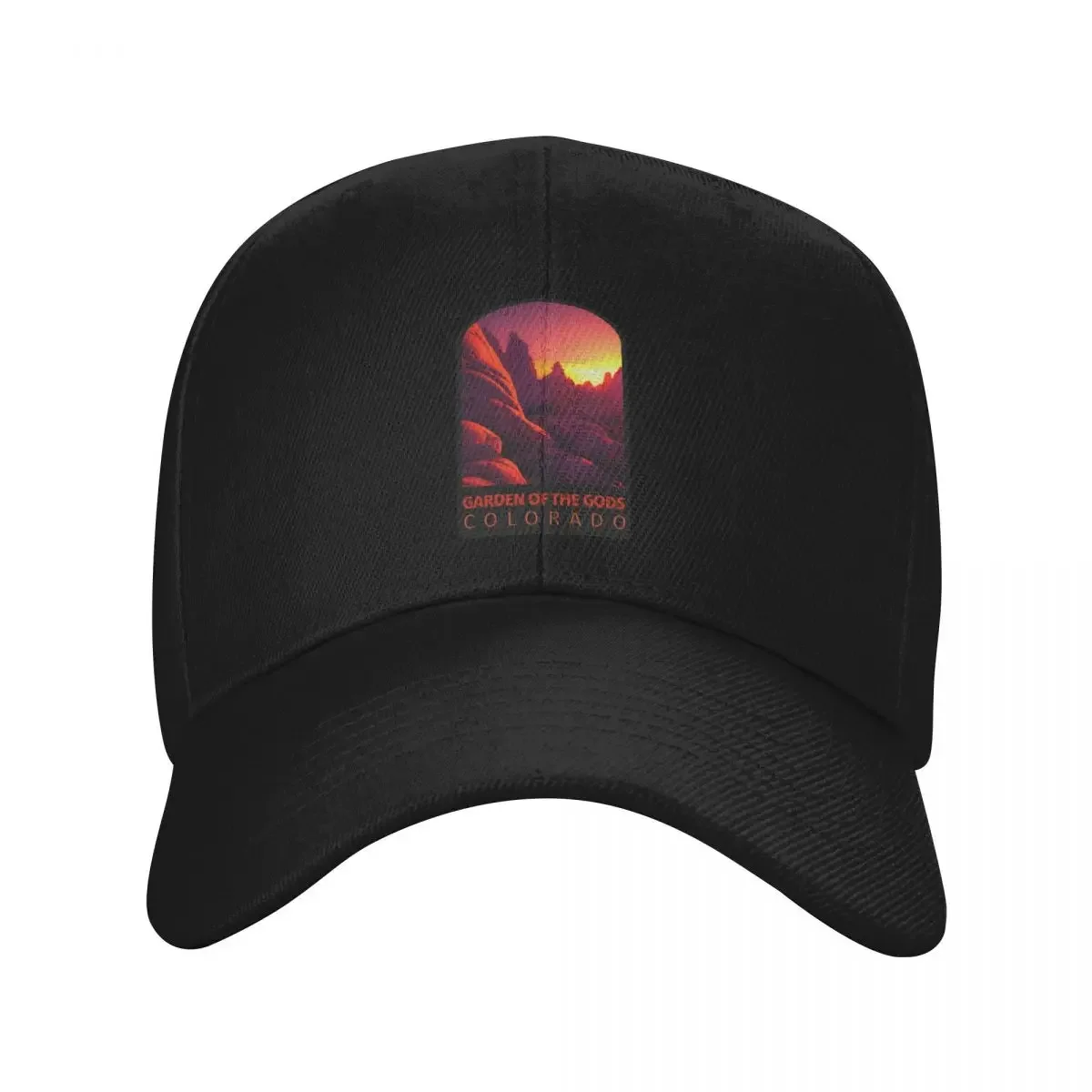 Gorra de béisbol Garden of the Gods Colorado Springs, sombrero personalizado, sombrero de pesca de lujo, sombreros para niñas y hombres