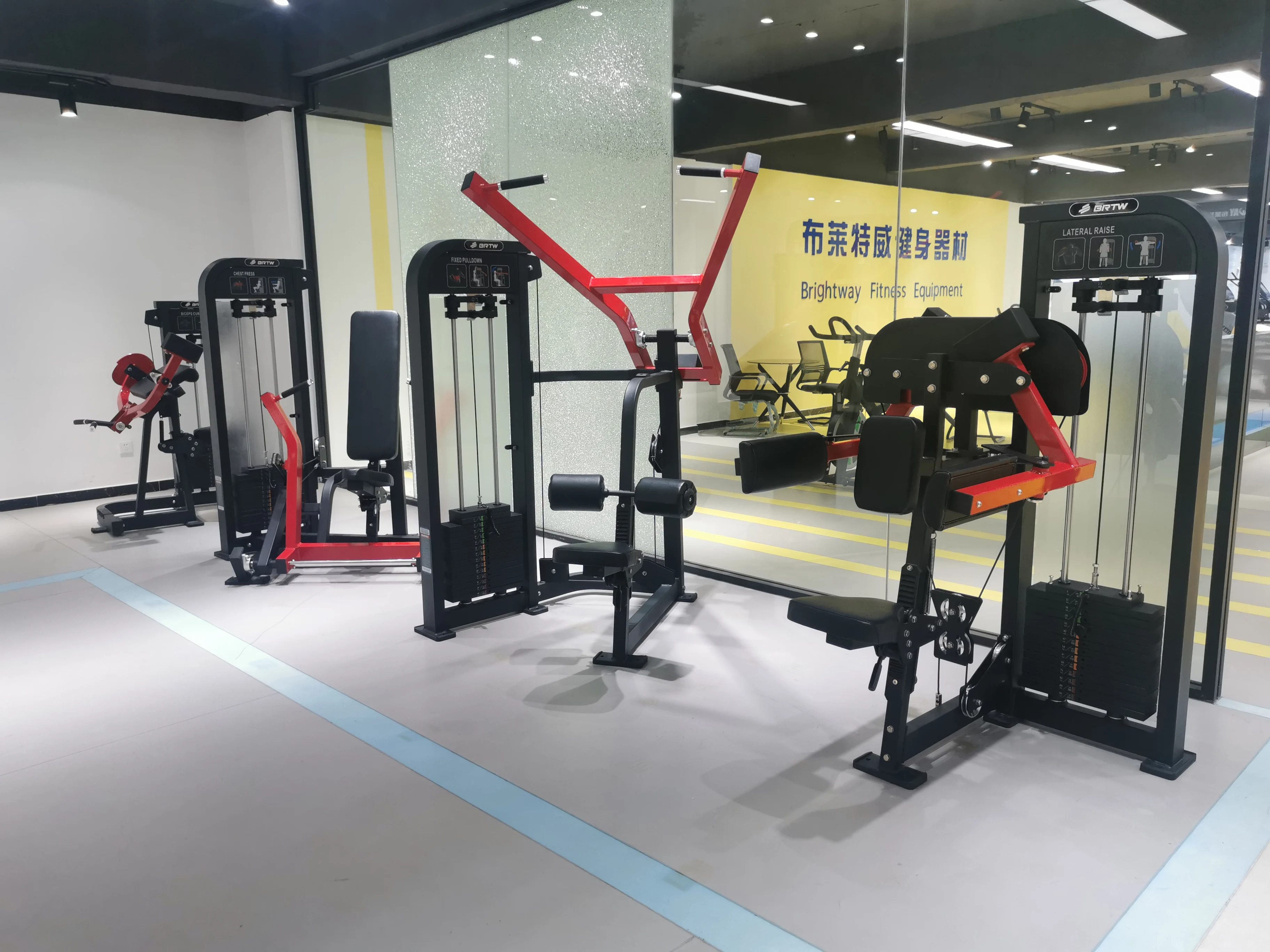 Commercial Gym Machines Fitness Machine Home Gym Equipment Pin Load Selection Machines Iso Lateral Shoulder Press