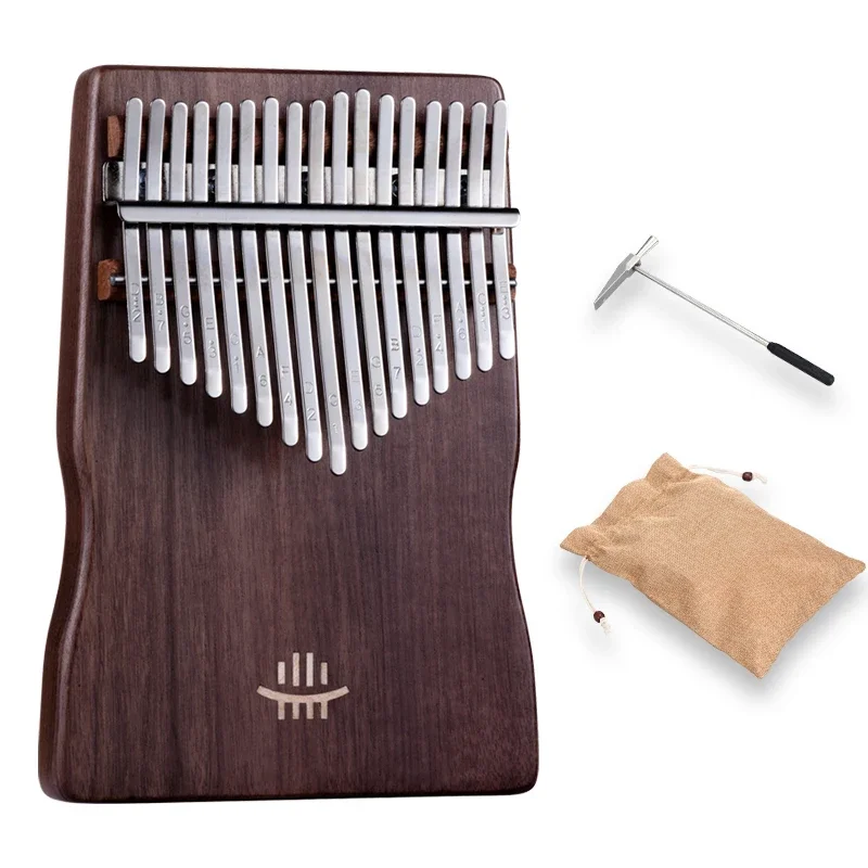 Hluru Kalimba 17 keys Thumb Piano Musical Instrument Palm Rest Maple Wood Finger Piano Kalimba for Kids KS