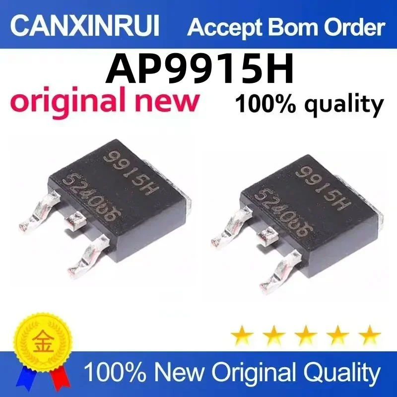 

(5-100 pieces) New stock AP9915H 9915H TO-252