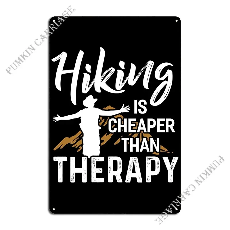 Hiking Camping Mountains Metal Plaque Wall Mural Party Club Club Tin Sign Poster