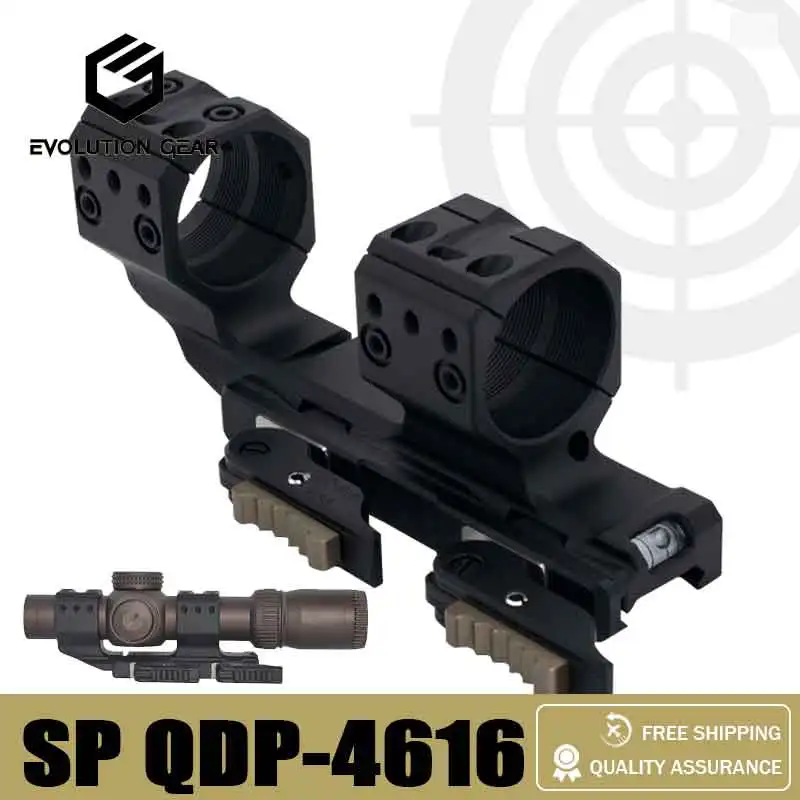 

EVOLUTION GEAR SP QDP-4616/3616 1.50" 34mm/30mm 20MOA Scope Mount QDP Rifle Scope Mount with FAST QD Level For Airsoft Hunting