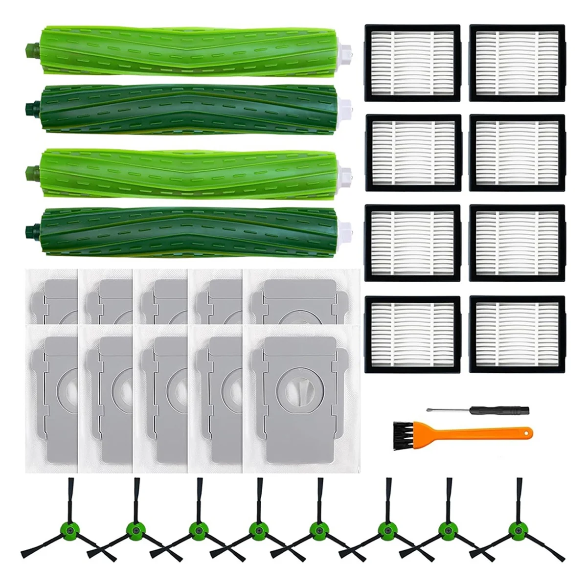 

Запасные части для пылесоса IRobot Roomba I3 + I4 I6 I6 + I7 I7 + I8 I8 +/Plus E5 E6 E7 J7 I E & J Series