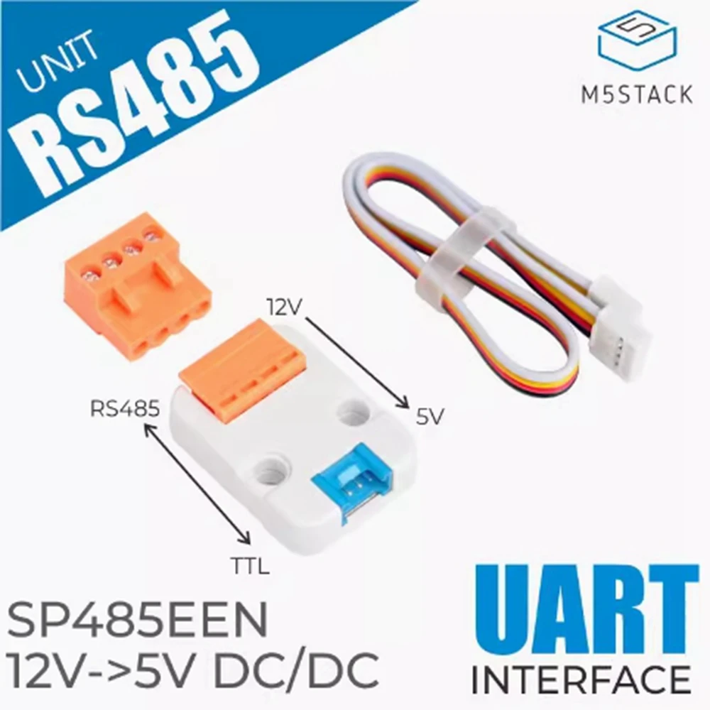 M5Stack IoT Serial port TTL to RS485/485 UART mini module for serial port conversion SP485EE