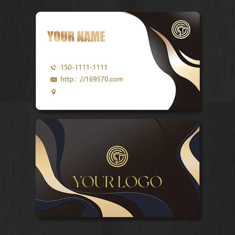 

200 PVC Sheets Custom Double-Sided Business Cards - Personalized Matte & Gloss, High Quality, Bend-Resistant, Custom PhotoOffice