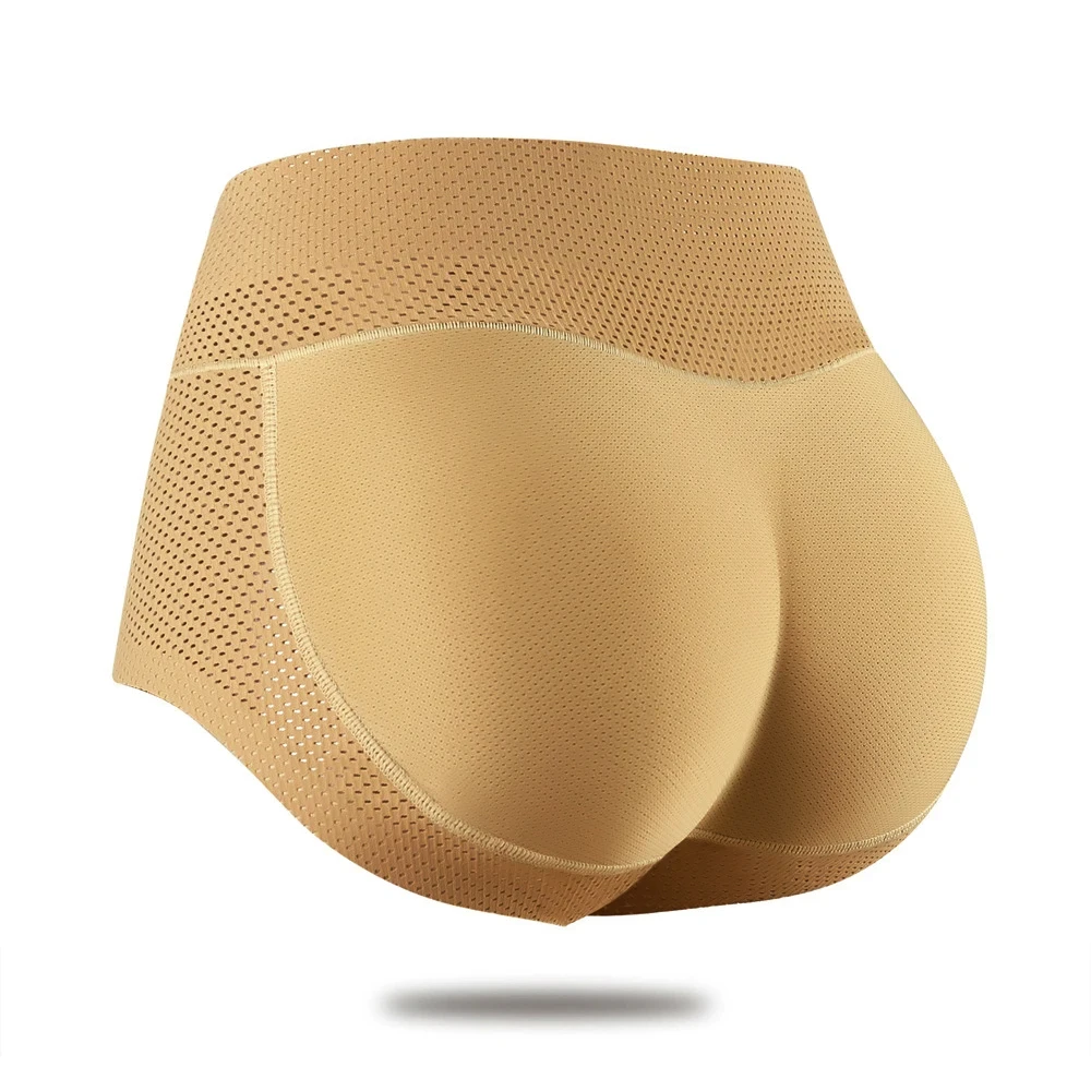 Women Padded Push Up Shapewear Panties Butt Lifter Shaper Fake Ass Buttocks Hip Pads Briefs Slimming Underwear Booty Enhancer