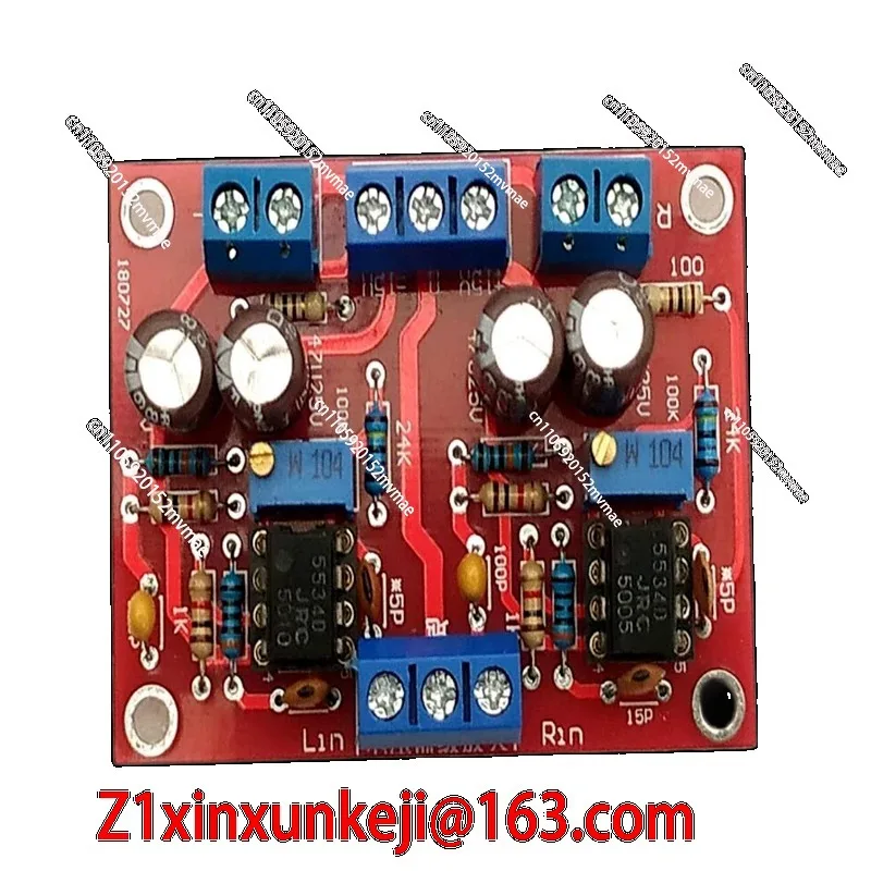 Op Amp 5534 Buffer Preamplifier Finished Board High Impedance Input Low Impedance Output Wide Range Driver