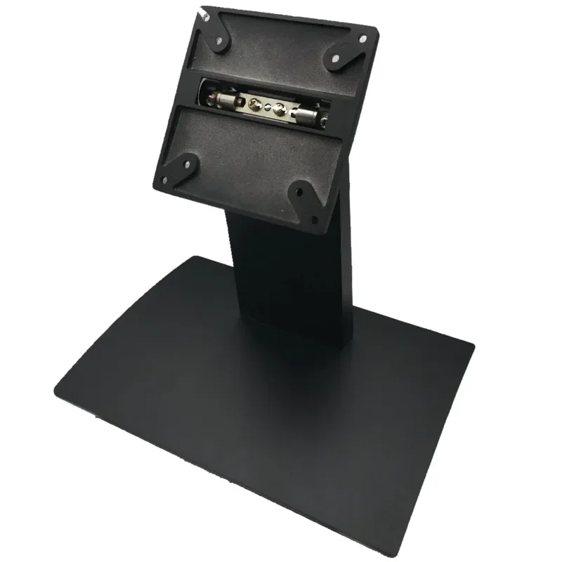 WEDLEYTEC S11 Aluminium Alloy Black Foldable Display POS Terminal Table Mount Stand Private Mold Made in China Origin