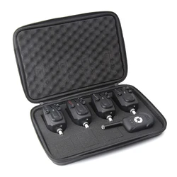 Wireless Carp Fishing 1+4 Alarm Bite Set Waterproof Fishing Bite Alarms Fishing Bite Indicator Fishing Accessories JS-B4