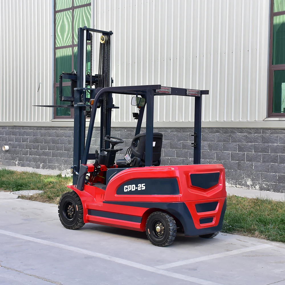 Famous Brand Electric Forklift  4 Ton Durable and Reliable CE MSDS Price Electric Stacker Forklift