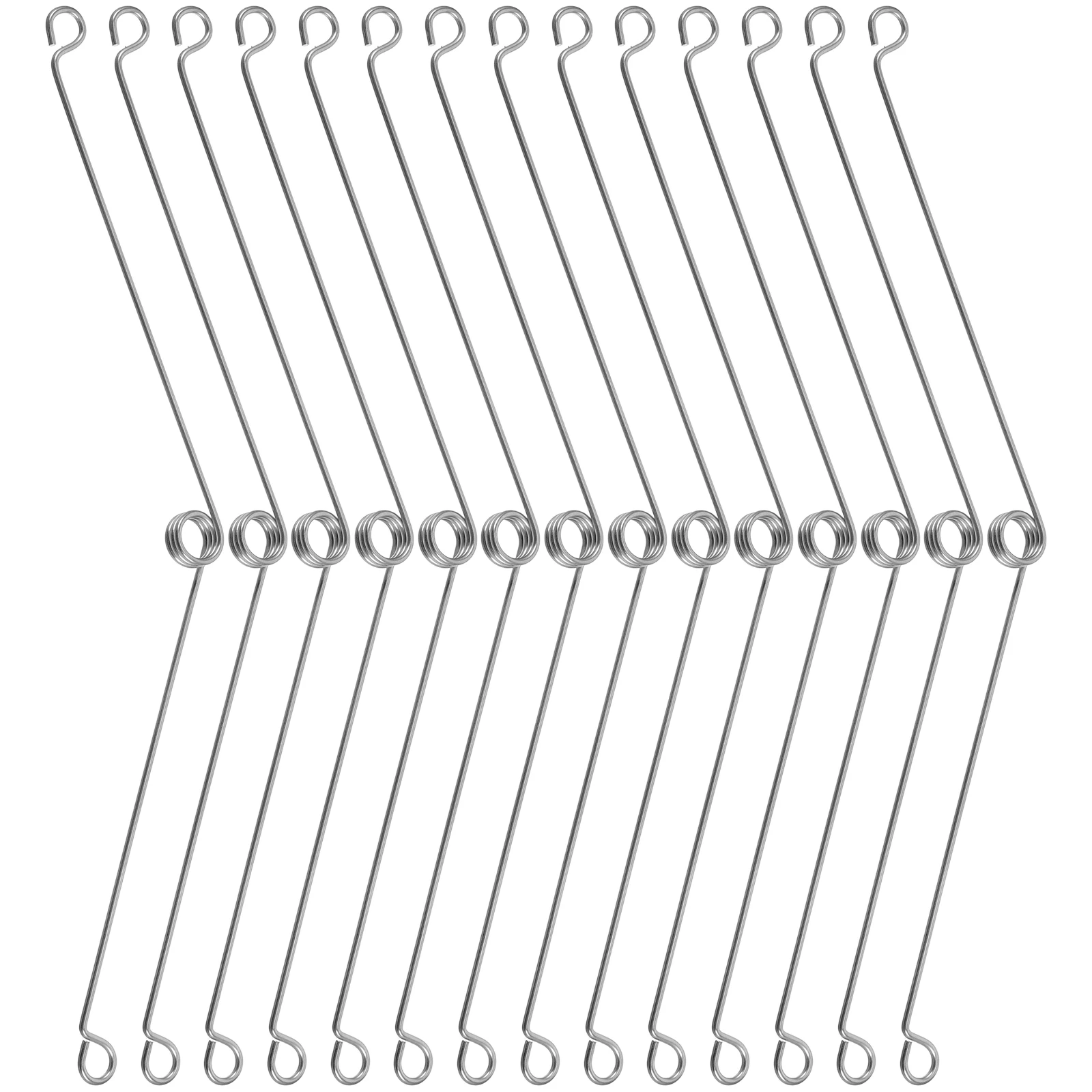 

20 Pcs Spring Clips Stainless Steel Torsion Springs Embedded Lighting Recessed Light Covers Trims Bright Durable Easy