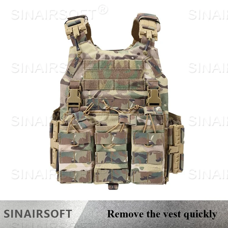 

New Quick-release Vest Tactical Vest Outdoor Protective Vest Waterproof, Scratch-resistant and Wear-resistant Nylon