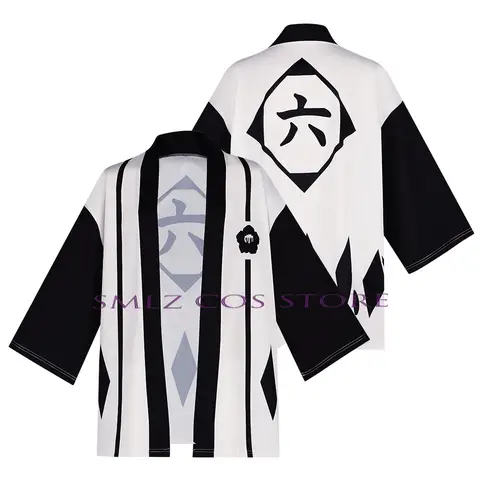 1-13 Haori Anime Urahara Kisuke Cosplay Costume mantello 2 3 6 8 11 Kimono Halloween Party gioco di ruolo Outfit Bleach Cosplay