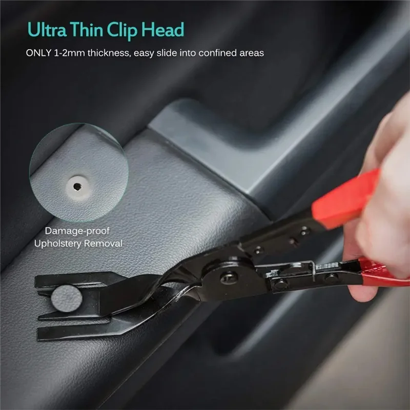 

A29Z-19Pcs Auto Panel Dash Audio Radio Removal Installer Repair Pry Tools Kit Fastener Removal Car Interior Disassembly Kit