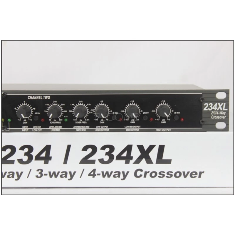 s*v様 dbx 2/3/4-wayクロスオーバー DBX Stereo 2-3 Way Mono 4-Way Crossover With Xlr Connectors