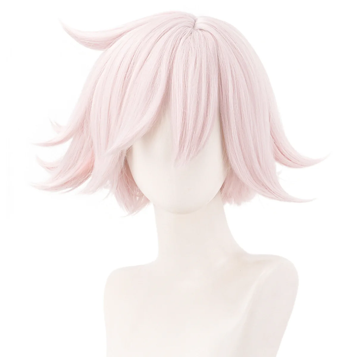 Anime Angel Cosplay Dust Costume Wigs Short Heat Resistant  Party Role Play Carnival Props Synthetic Hair Comic-con Cosplayer
