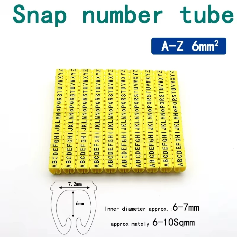 150/100 Stück Kabelmarkierungen, bunte C-Typ-Marker, Nummernschild-Etikett für 2–3 mm Draht, auffällig und einfach zu identifizieren