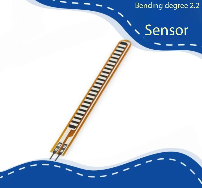 Flex Sensor 2.2 Inch for Robotic Glove Arduino Bend Sensor Smart Gloves