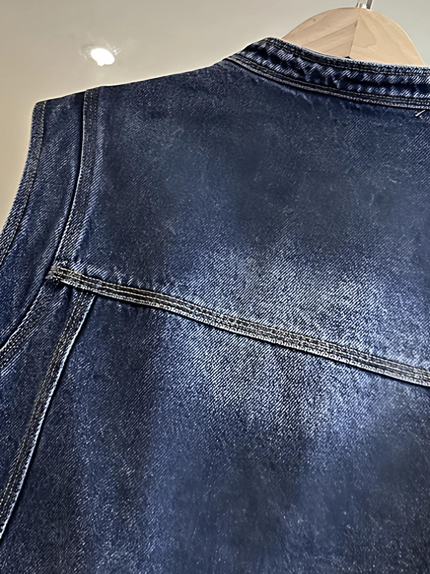 plus Size 300 Pou Women's Vintage Single Button round Ne Svel Jaet Commute Sle Vest Autumn Faion plus Size