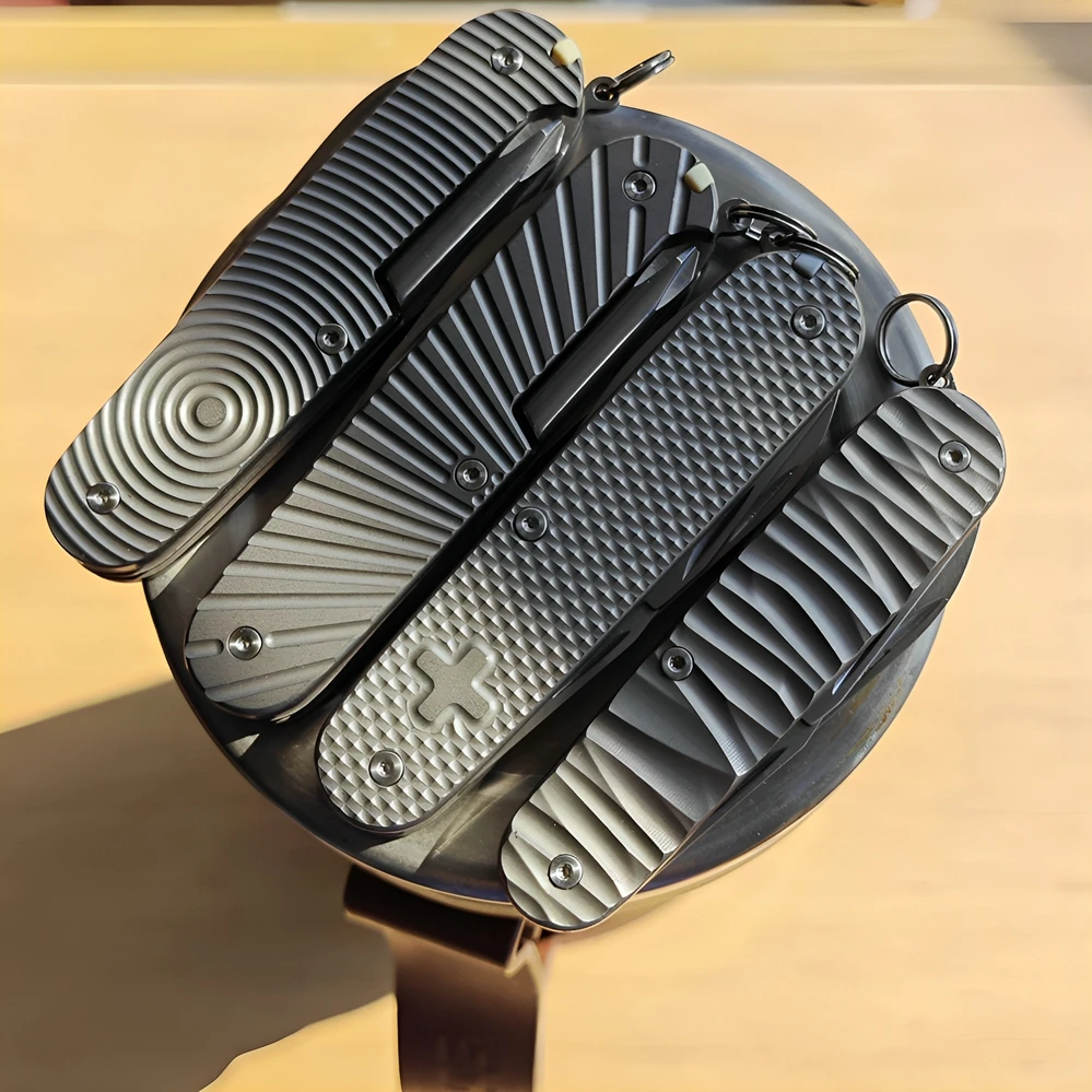 

EDC складной нож с ручкой из титанового сплава для резки бумаги, распаковка, карманные инструменты для кемпинга, уличные инструменты