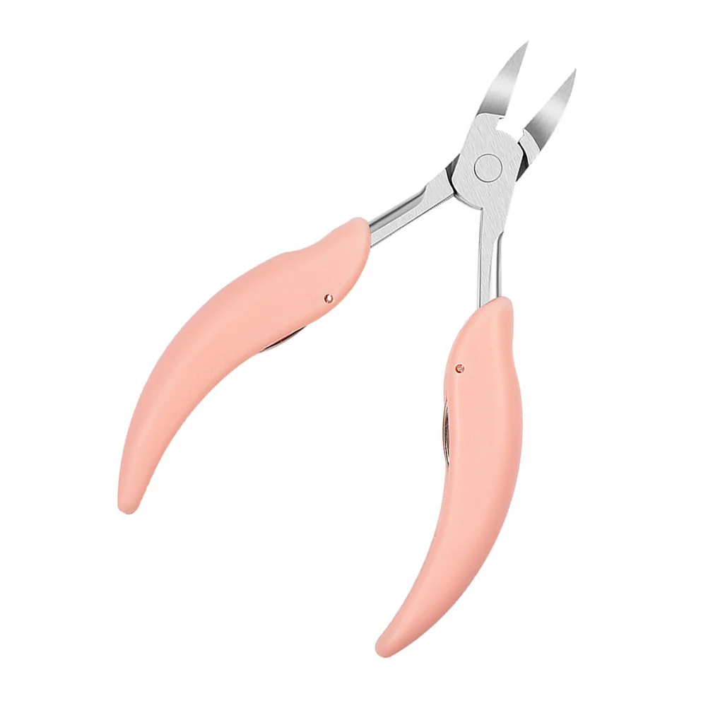 Obcinacz do skórek, obcinacz do paznokci z podwójną sprężyną, ergonomiczny przyrząd do pedicure i manicure, narzędzie do pielęgnacji paznokci, obcinacz do skórek, narzędzie do pedicure.