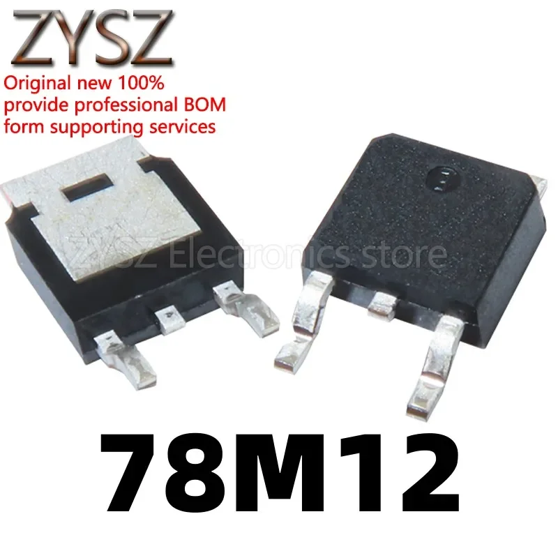 1PCS L78M12 78M12 L78M12CDT patch TO-252 12V/0.5A three-terminal regulator