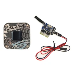 PCIE powered desktop computer intelligent wireless remote control on/off module wireless startup button anti theft