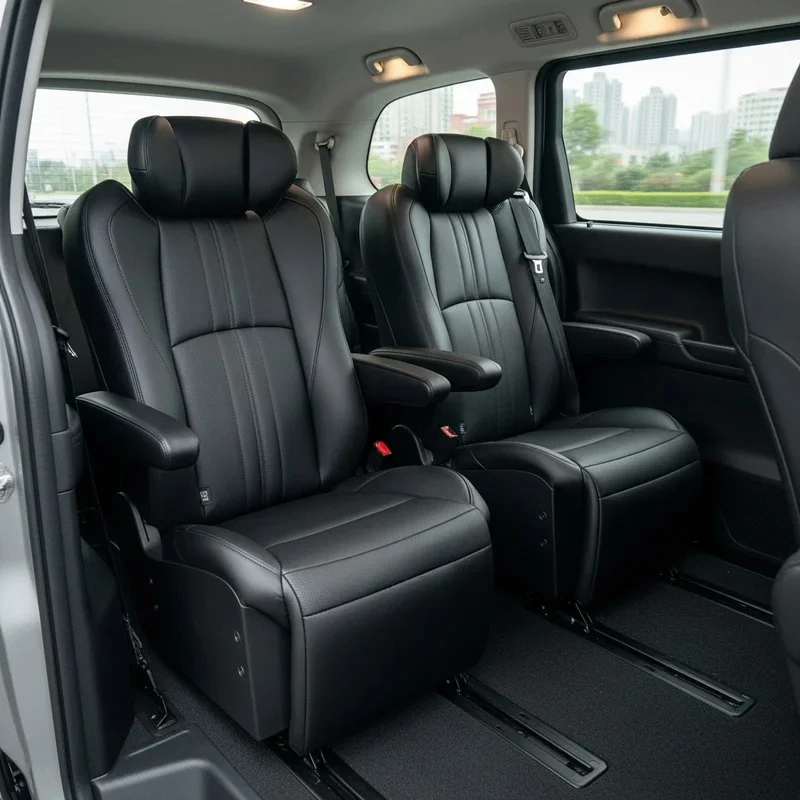 Durable V Class Luxury VIP Modified Car Seats For Sprinter Vito Alphard Staria Hiace Vellfire Solati Commuter Granvia Van Interi