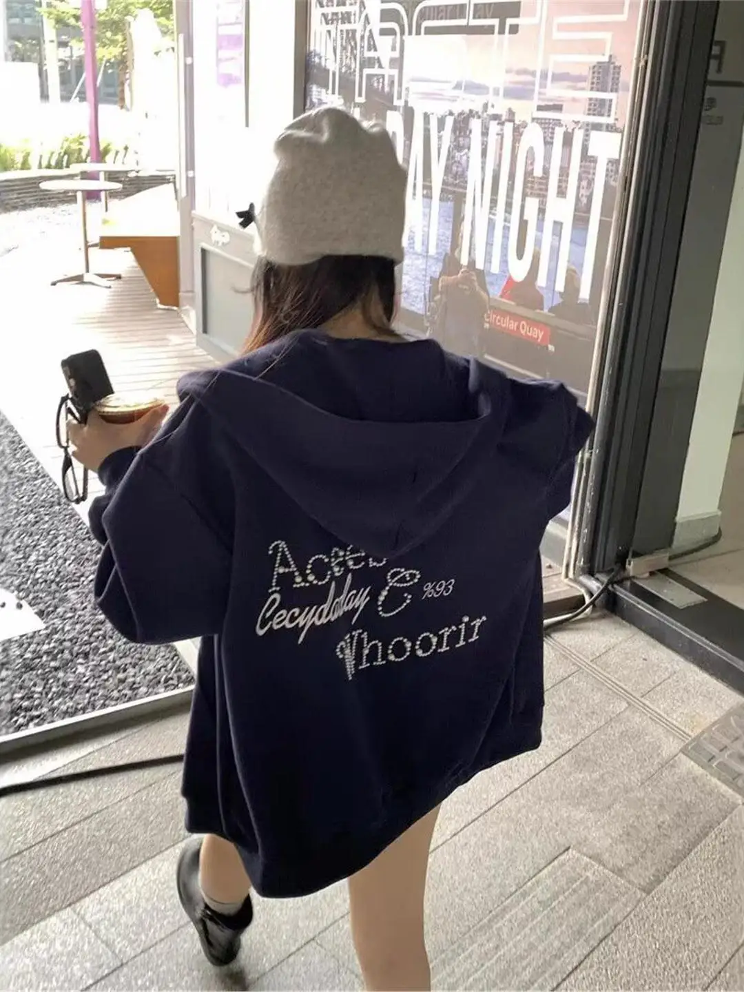 

Американская толстовка на молнии из плотной ткани, новая модель, весна-осень, парная верхняя одежда, повседневный топ, модная уличная одежда