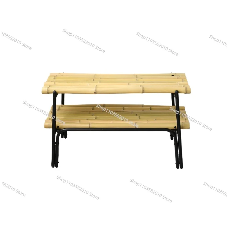 

Многофункциональная бамбуковая скамья для обуви - табурет для прихожей с местом для хранения обуви, скандинавский дизайн