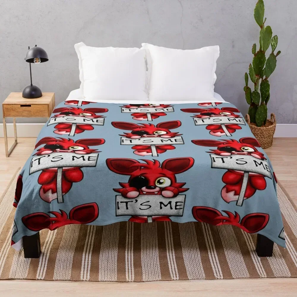 Plush Foxy Throw Blanket Bed Large Decorative Sofas Blankets