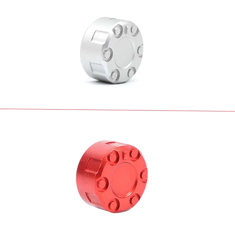 سبائك الألومنيوم الفضة لاند روفر المدافع 90 110 2004-2018 سيارة العلوي ارتفاع تعديل المقبض غطاء ملصق الملحقات