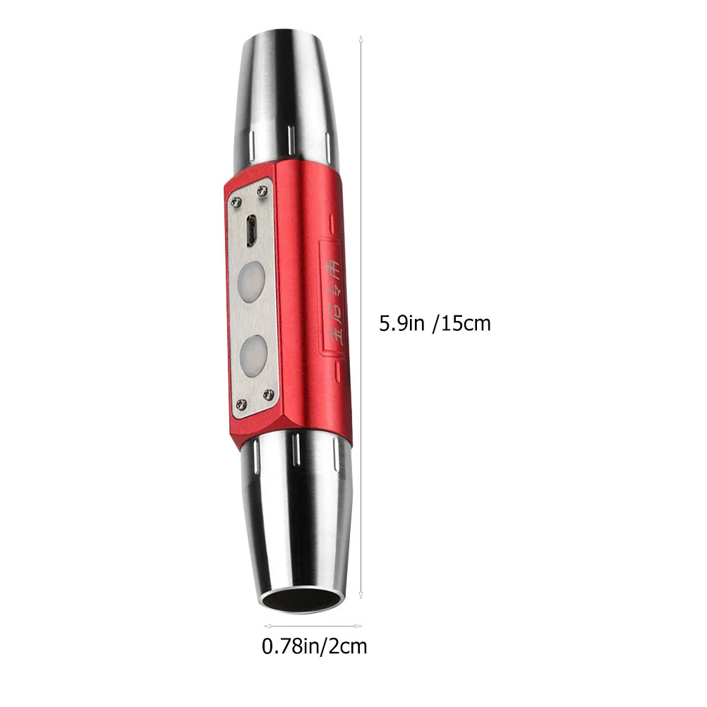 1 Set Jade Identification Flashlight USB Powered Portable Jewelry Hard-Light Multi Light Source Lamp for Craft Inspection