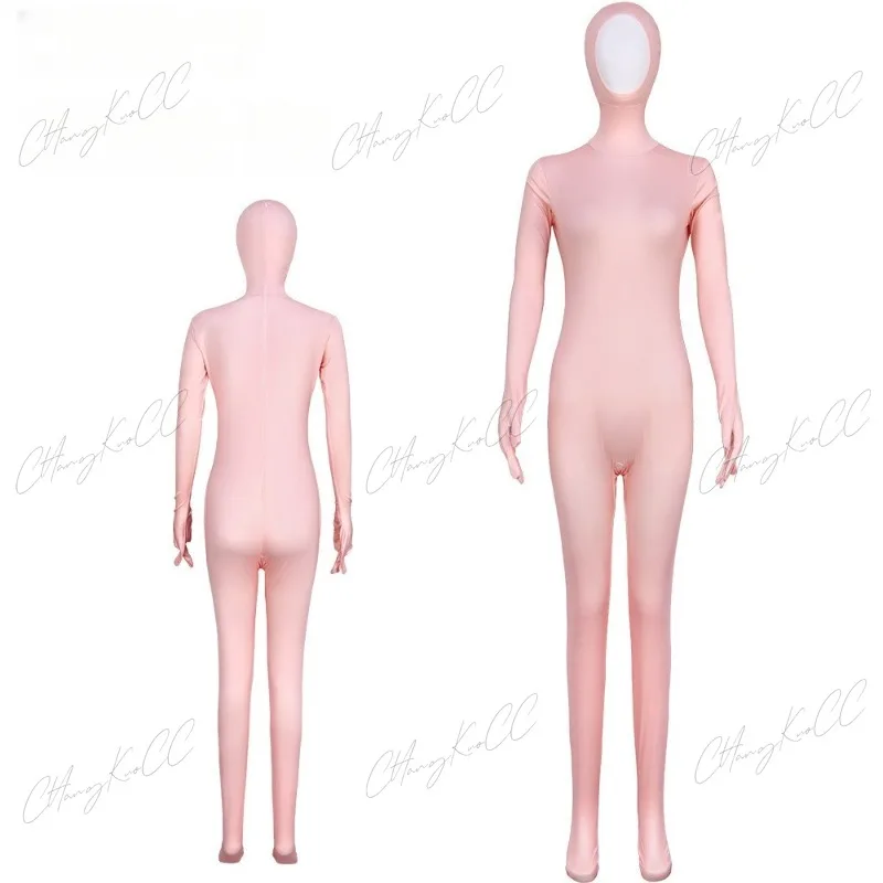 فروي كيغ Fursuit ارتداءها طبقة قاعدة كامل الجسم غطاء الرقبة الضيقة بأكمام طويلة الكبار طفل تأثيري حلي حفلة الهالوين أنيمي #4