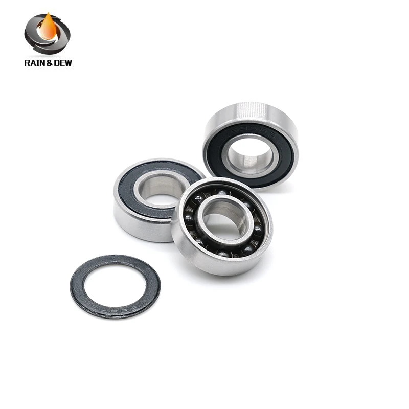 5PCS 696RS CB Hybrid Ceramic Ball Bearings 6x15x5mm ABEC-7 Precision for Bicycle Bottom Bracket Parts
