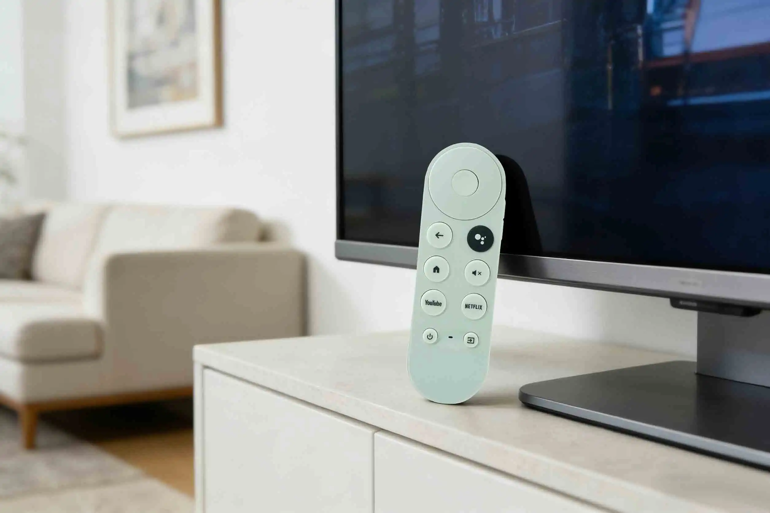 Control remoto por voz con Bluetooth para Google G9N9N GA01920-US GA01923-US GA01919-US G454V 2020 Chromecast Snow TV Streaming Stick