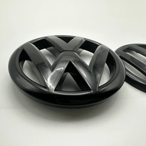 Gloss Black Substitution Front Grill Emblem für Volkswagen Golf MK6 2009 2012 2012, Icy of the Car Trunk Deckel, 110 mm, 135 mm 10 Hauptverkaufsgolf Golf 2008 - №5